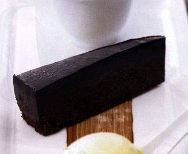 Chocolate cake and mousse