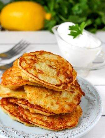 Irish potato pancakes