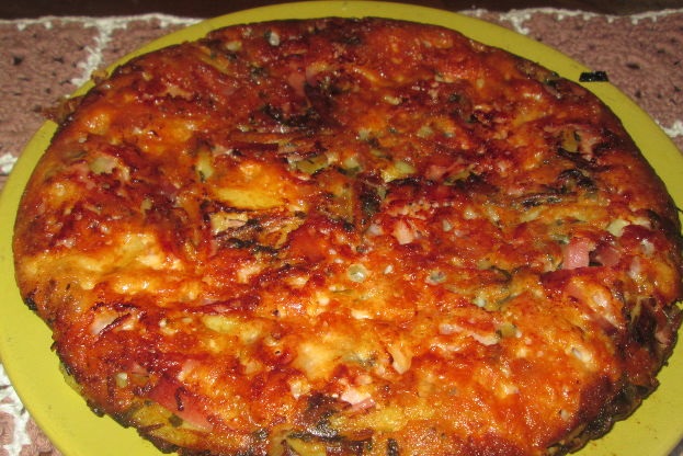 Friko with potatoes and onions