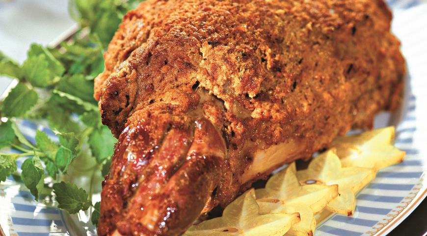 Leg of Lamb in Aromatic Spices