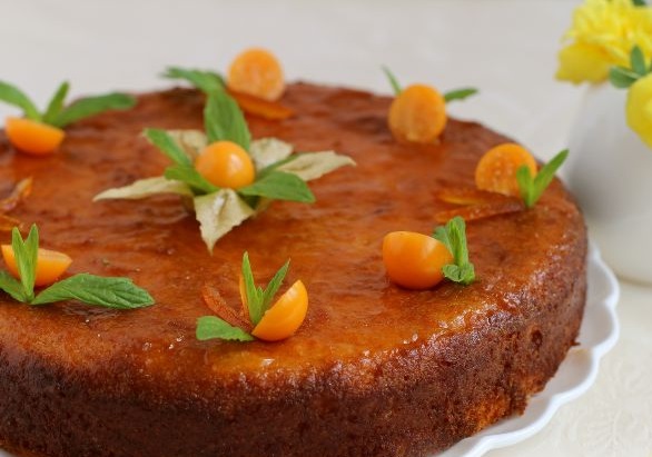 Roman orange cake
