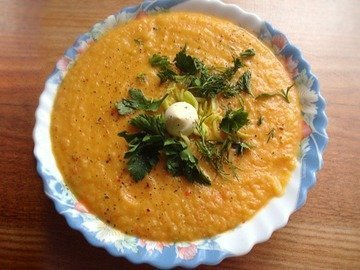 Fragrant vegetable soup