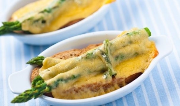 Best Asparagus with cheese