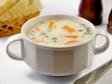 Corn soup in a slow cooker