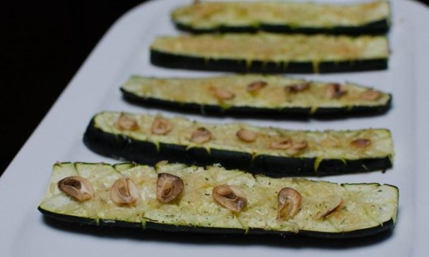 Baked zucchini