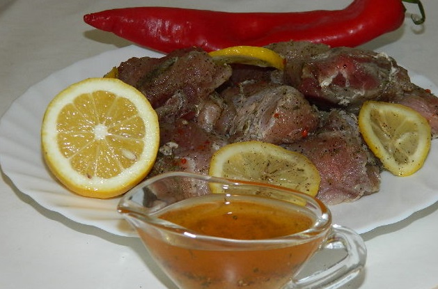 Marinade for barbecue 