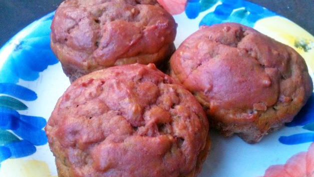 Beetroot Rice Cakes