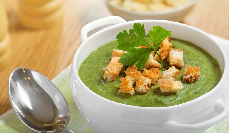 Simple Spinach Cream Soup