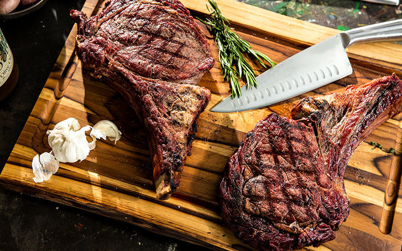 Charcoal Elk Tomahawk
