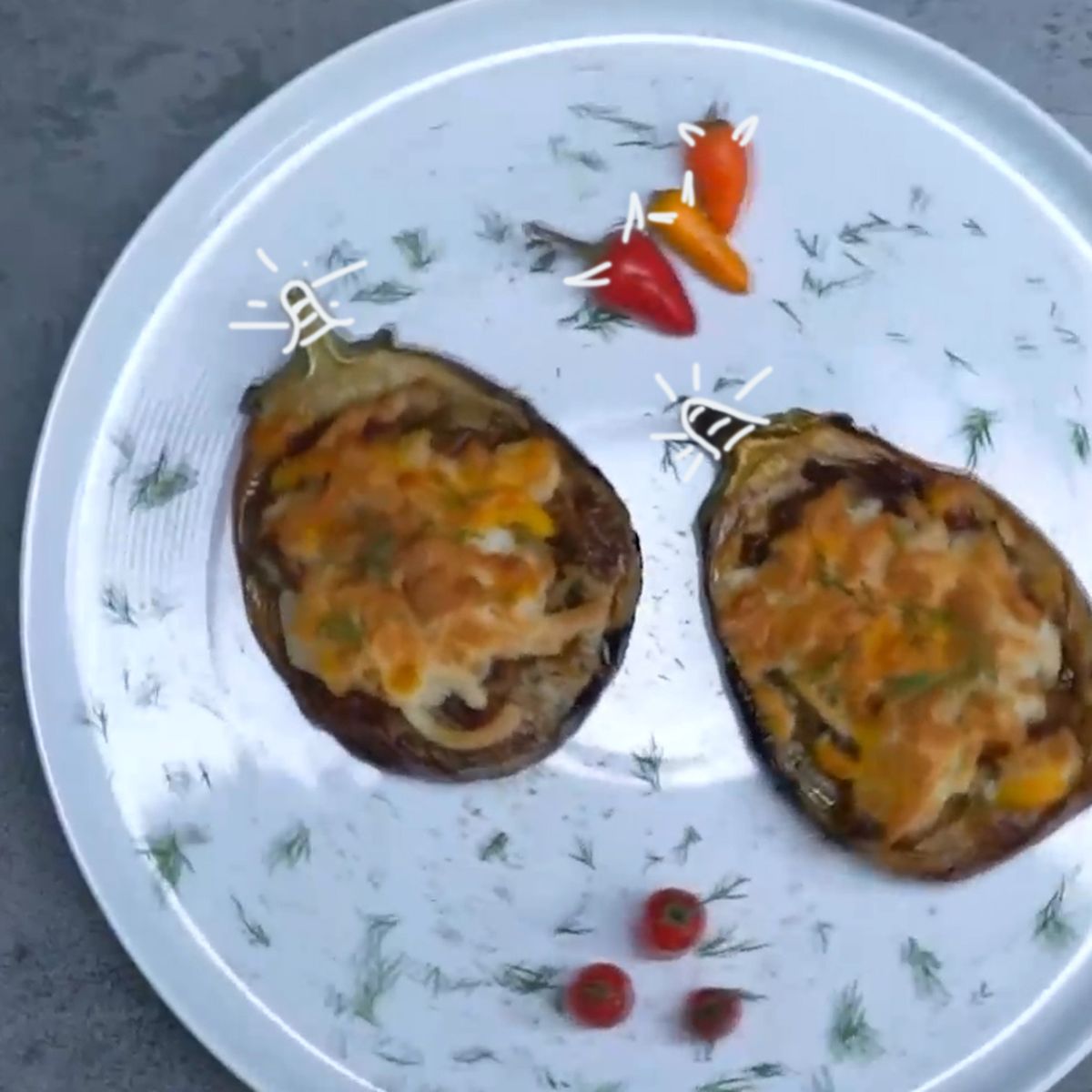 Italian Stuffed Eggplant