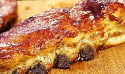 Baked ribs in the oven