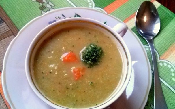 Diet broccoli soup