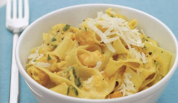 Pappardelle with pumpkin
