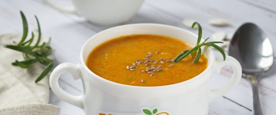 Baked Vegetable Puree Soup