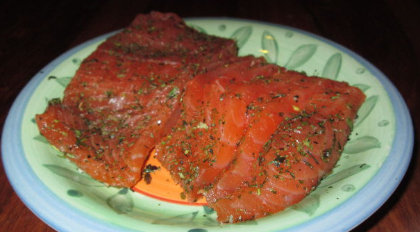 Salted red fish