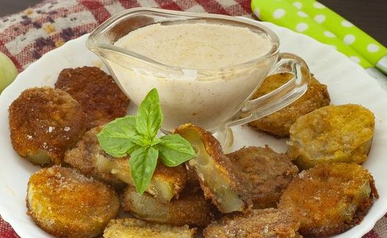 Fried green tomatoes