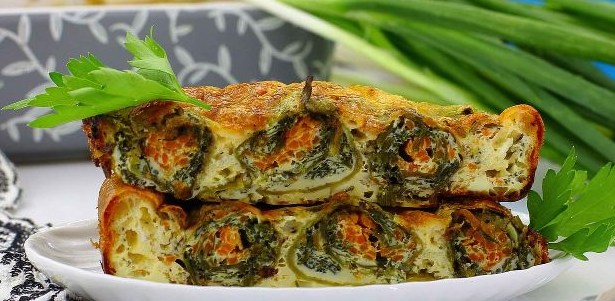 Baked zucchini rolls with egg and cheese filling