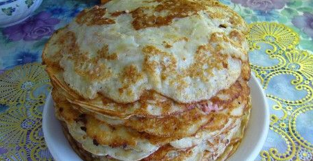 Onion pancake