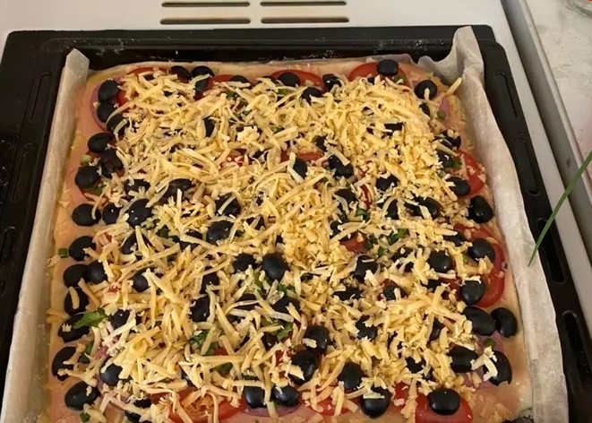 Home-style pizza