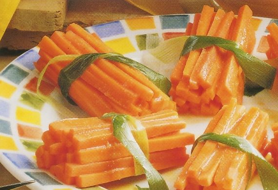 Carrots in orange juice