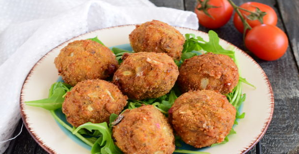 Eggplant croquettes