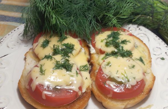 Delicious hot sandwiches