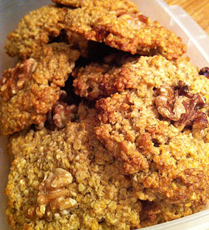 Quick oatmeal cookies