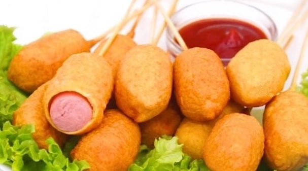 Corn dogs