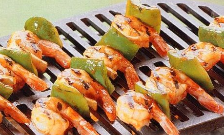 Unusual Shrimp Skewers