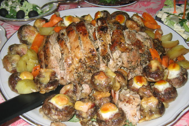 Tasty Baked turkey breast