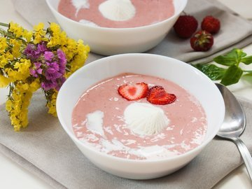 Best Cold strawberry soup