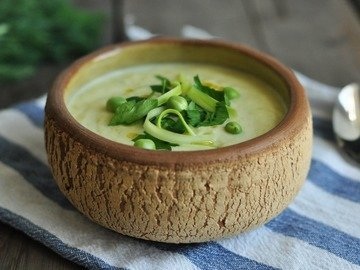 Tasty Zucchini puree soup