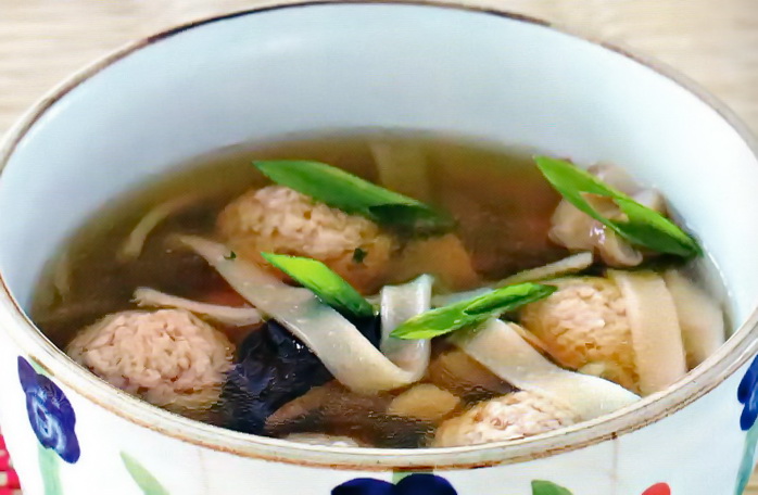Thai glass noodle soup