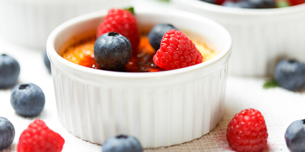 Berry-and-Cheese Soufflé