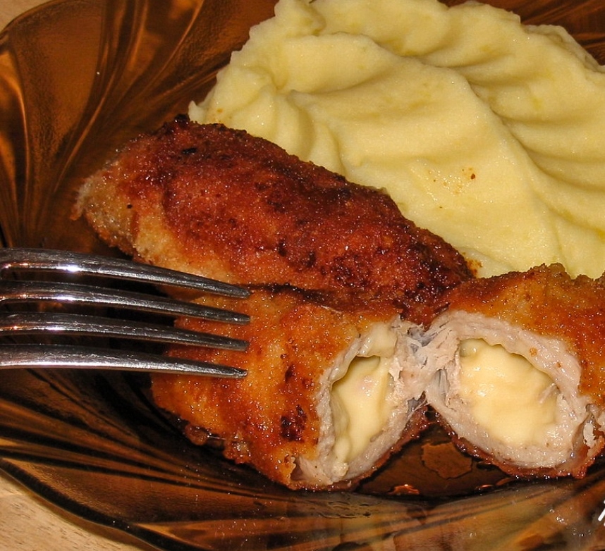 Chops with cheese