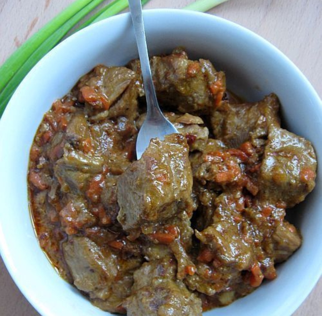 Libzhe (meat in Kabardian style)