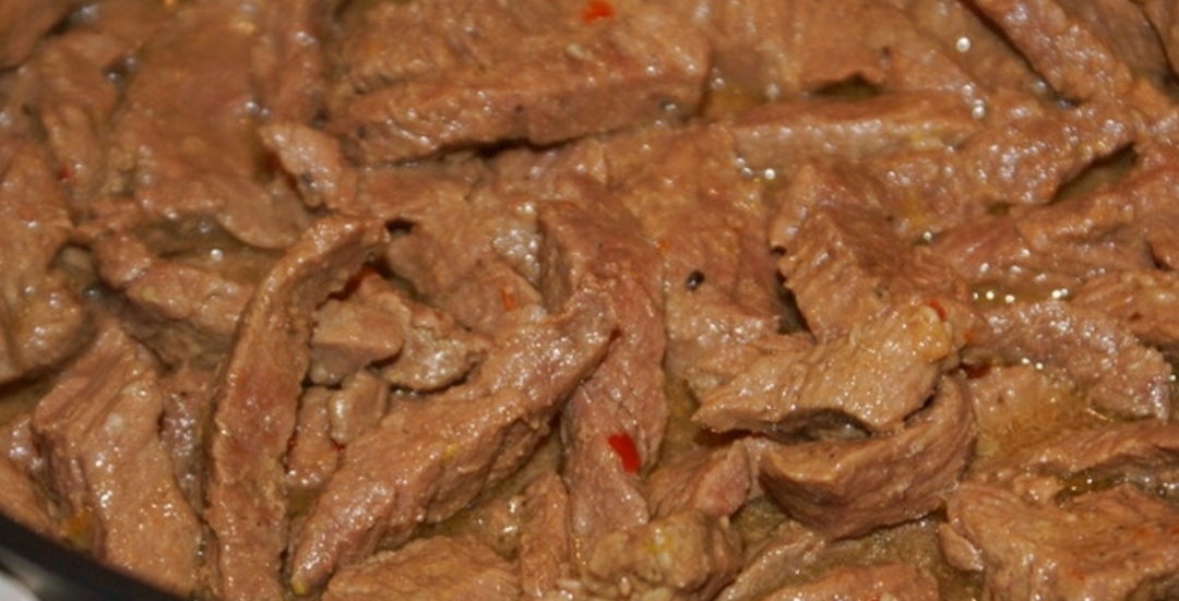 Stewed horse meat