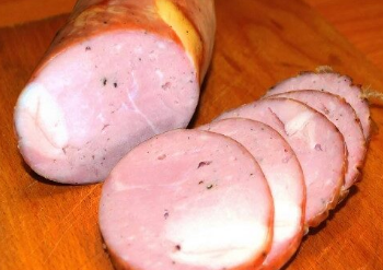 Homemade sausage 