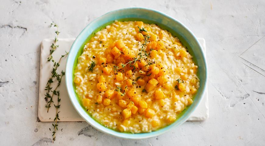 Risotto with pumpkin and gruyere 2