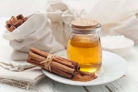 Vitamin drink with honey and cinnamon