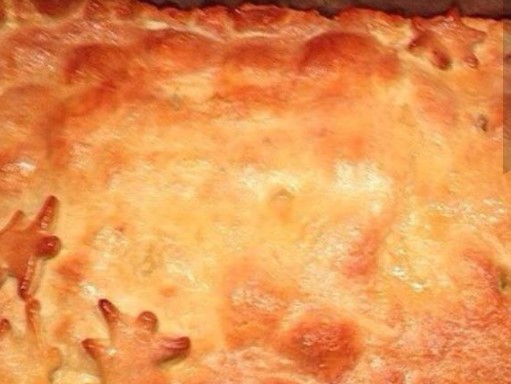 Chicken Puff Pastry Pie with Mashed Potatoes