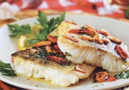 Diet recipe for cod in the sauce in the oven
