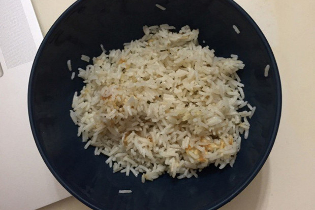 Rice with ginger