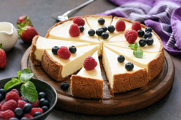 Cheesecake without baking