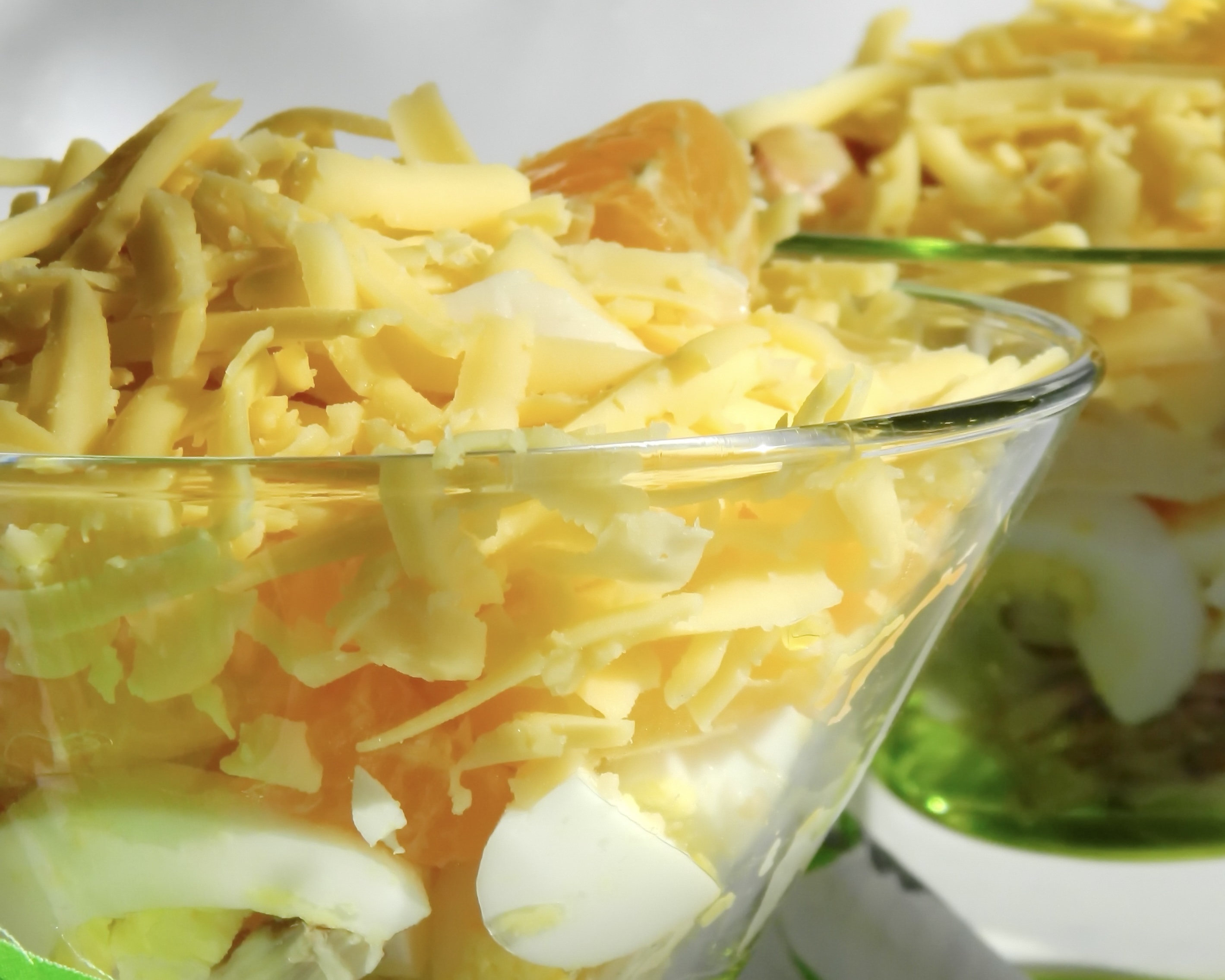 Chicken salad with citrus