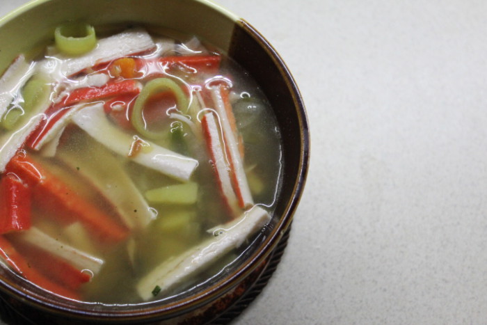 Crab Vegetable Soup - Delicious Lean Instant Soup