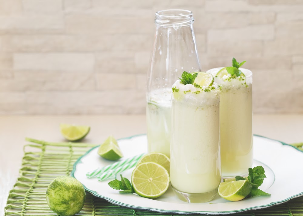 Step-by-step recipe for sugar-free lemonade