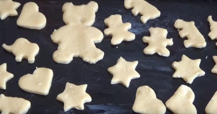 Shortcrust pastry for cookies