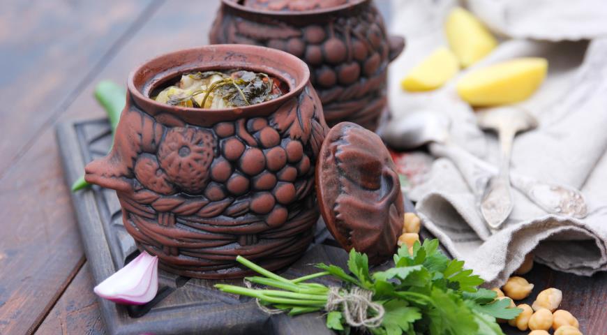 Arab shurpa in tandoor