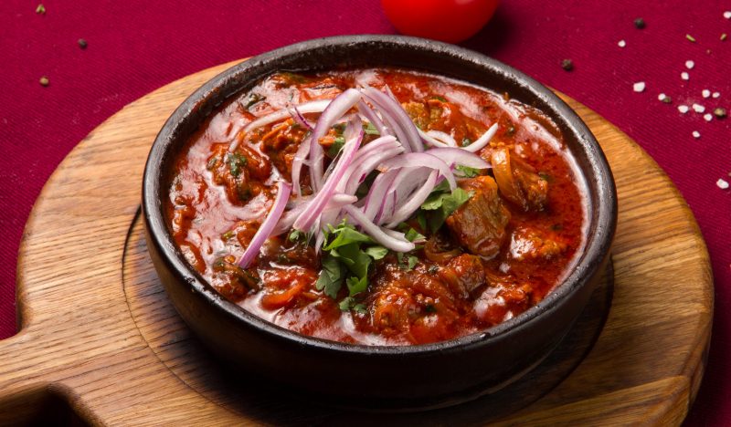 Solyanka in Georgian